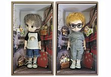 Кукла в очках Hello Baby lovely, высота 40 см (в подарочной картонной коробке)