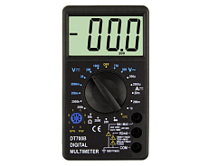 Мультиметр цифровой DT700D, для измерения силы тока, напряж, сопротивления 