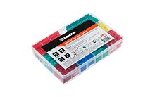 Термоусадочные трубки "ЕРМАК", 7 размеров Ø 2-8 мм, 480 штук, в пластиковом кейсе