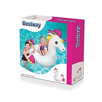 Надувной матрас-плот BESTWAY "Единорог" с ручками 155х119 см,, до 45кг, от 3 лет, уп.8