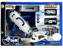 Набор Грузовой Самолет Полиции POLICE DREAMLINER. 1:64