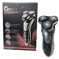 Бритва электрическая Geemy GM-7719 с 3-мя плавающими лезвиями