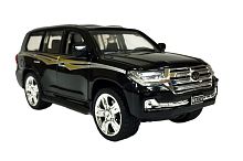 Машина ДЖИП XLG TOYOTA LAND CRUISER 200 DIE-CAST 1:32 металлическая 17,5х7х6,5 см.