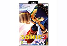 Картридж 16bit одноигровый SONIC 3 (Соник) 16Мб (Русская версия)