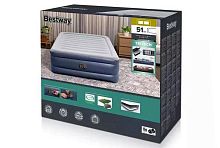 Надувная кровать BESTWAY 152х203х51см "Tritech Air" встр.насос 220В, до 300кг, уп.2