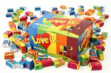 LOVE IS... Жевательная резинка ЛАВ ИЗ МИКС MIX 4,2г 5 видов ШТУЧНО !!!