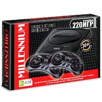 Игровая Приставка 16 Bit Super Drive Millennium 220 игр 