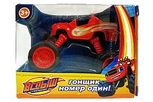 ВСПЫШ Чудо машинка Гонщик номер один ВСПЫШ,  трансформер, длина 8 см