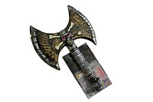 Топор Викинга ВА955, серебристый, коричневый, пластик, размер 24*34 см 