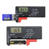 Цифровой тестер Орбита OT-INM36 для элементов питания 1,5-9 В