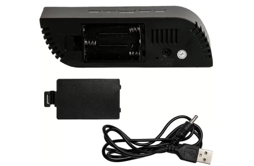 Часы-зеркало электронные 018, цифры белые фото 3 Часы-зеркало электронные 018, цифры белые фото 3