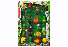 Фигурки НАБОР ЗОМБИ против РАСТЕНИЙ PLANTS ZOMBIES GWW2 18 штук в картонной коробке