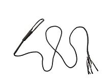 Хлыст (кнут) черный 8629S, карнавальный, полиэстер, длина 207 см 