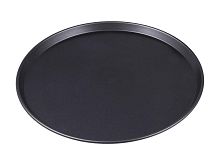 Форма для пиццы металлическая (противень), круглая Ø 31,5 см, высота 1,5 см