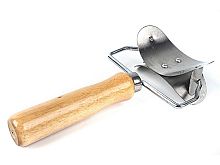 Ролик для вырезания кругов из теста Ø 7 см, металлический, ручка деревянная 8,8х16,5 см