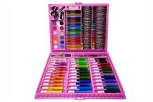 Набор для рисования, 36 маркеров и прочие материалы, чёрный футляр