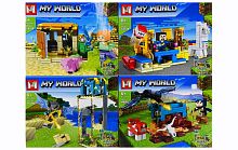 Конструктор MG My World "Защитники ферм 4в1" MG599, 175-190 деталей ЦЕНА ЗА 1 ШТУКУ!
