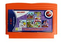 Картридж 8bit 6в1 AA-2497 6в1 ALADDIN 1+TINY TOON 1+2+TOM & JERRY+...