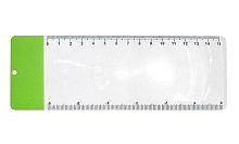 Лупа-линейка "Линза Френеля", гибкая, 3-кратное увеличение, 15см