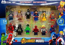 НАБОР Фигурки ALLIANCE "Мстители" 12 штук в коробке 