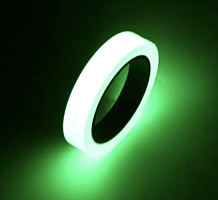 Лента светящаяся в темноте самоклеющаяся GLOW IN THE DARK TAPE 20мм*3м, до 6 часов свечения