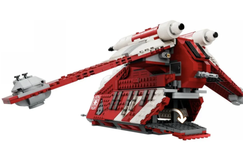 Конструктор Star Wars "Боевой корабль Корусантской гвардии" M970, 1083 детали фото 4