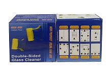 Щетка магнитная для мытья окон JIAJIE СИНЯЯ