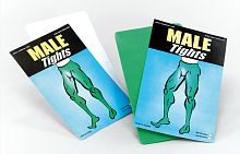 Мужские колготки зеленые ВА735, полиамид, размер 4