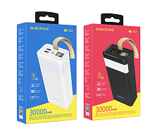 Внешний аккумулятор BOROFONE BJ18A Power Bank 30000 (17700) mAh, 111Wh,  2 USB 2A