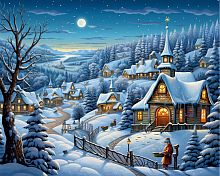 Картина по номерам Paintboy GX46479, холст на подрамнике,  40x50 см